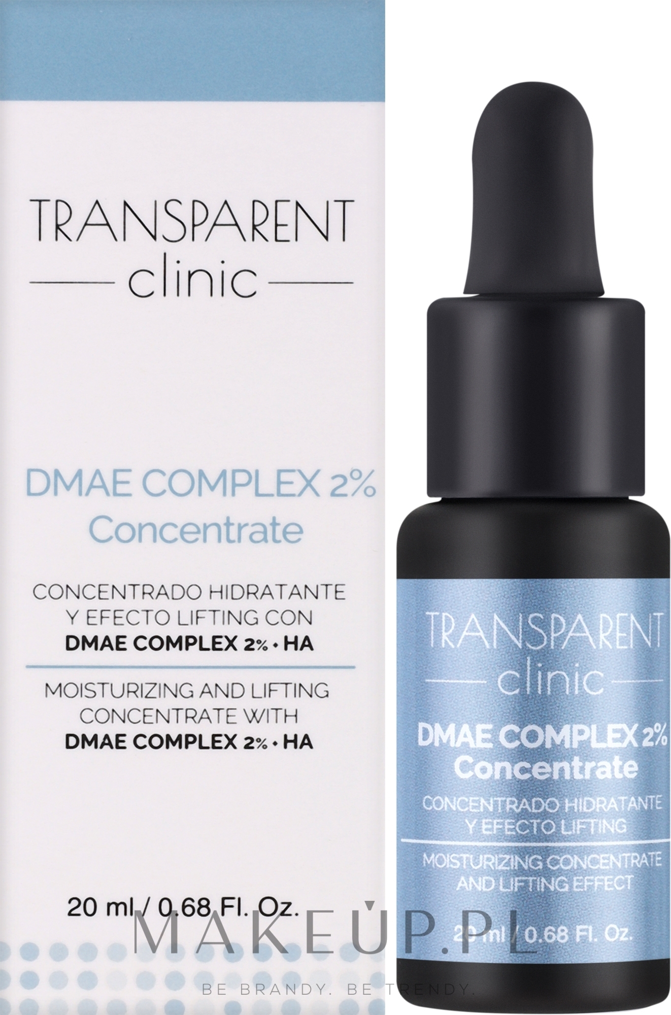 Koncentrat do pielęgnacji twarzy - Transparent Clinic DMAE Complex 2% Concentrate — Zdjęcie 20 ml