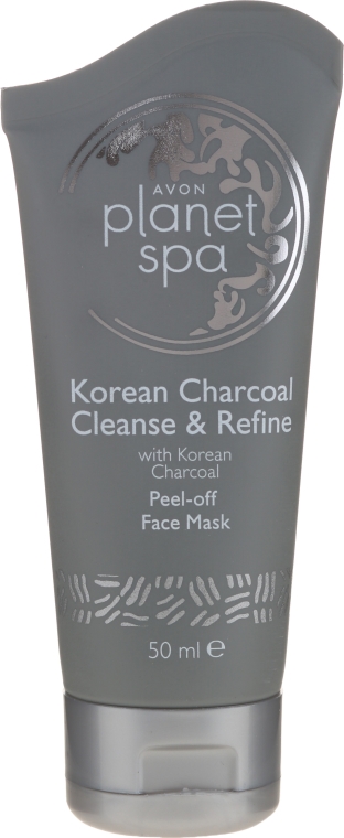 Maska peel-off z koreańskim węglem aktywnym - Avon Planet SPA Korean Charcoal Peel-off Face Mask — Zdjęcie N1