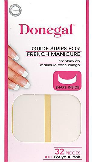 Szablony do manicure francuskiego - Donegal  — Zdjęcie N1