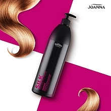 Wygładzający szampon do włosów suchych i zniszczonych Jedwab - Joanna Professional — Zdjęcie N7
