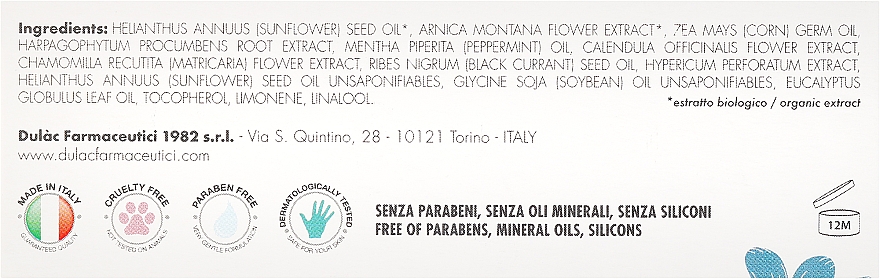 Skoncentrowany olejek o właściwościach przeciwbólowych z arniką do masażu mięśni - Arnica 35 Strong Oil — Zdjęcie N3