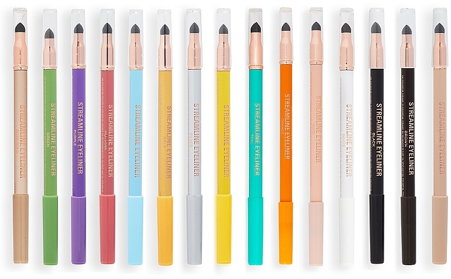 Kredka do oczu - Makeup Revolution Streamline Waterline Eyeliner Pencil — Zdjęcie N2