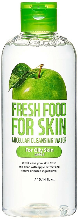 Woda micelarna do cery tłustej - Superfood For Skin Freshfood Apple Micellar Cleansing Water