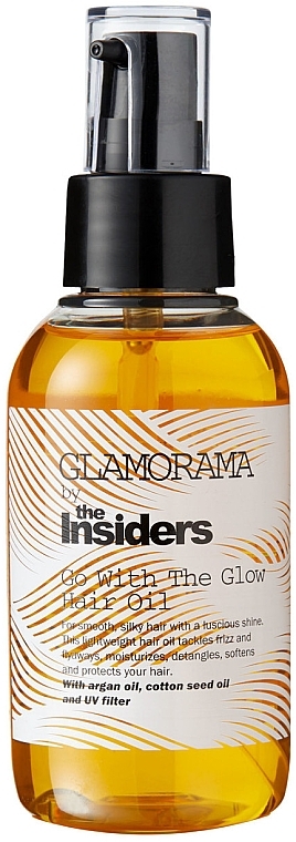 Olejek do włosów - The Insiders Glamorama Go With The Glow Hair Oil — Zdjęcie N1