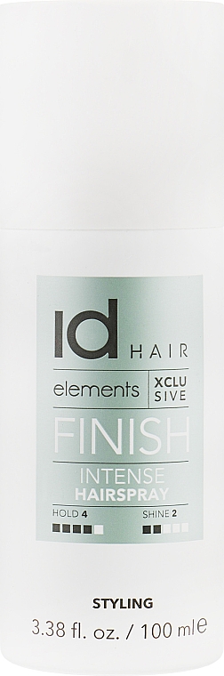 Silnie utrwalający lakier do włosów - idHair Elements Xclusive Intense Hairspray — Zdjęcie N1