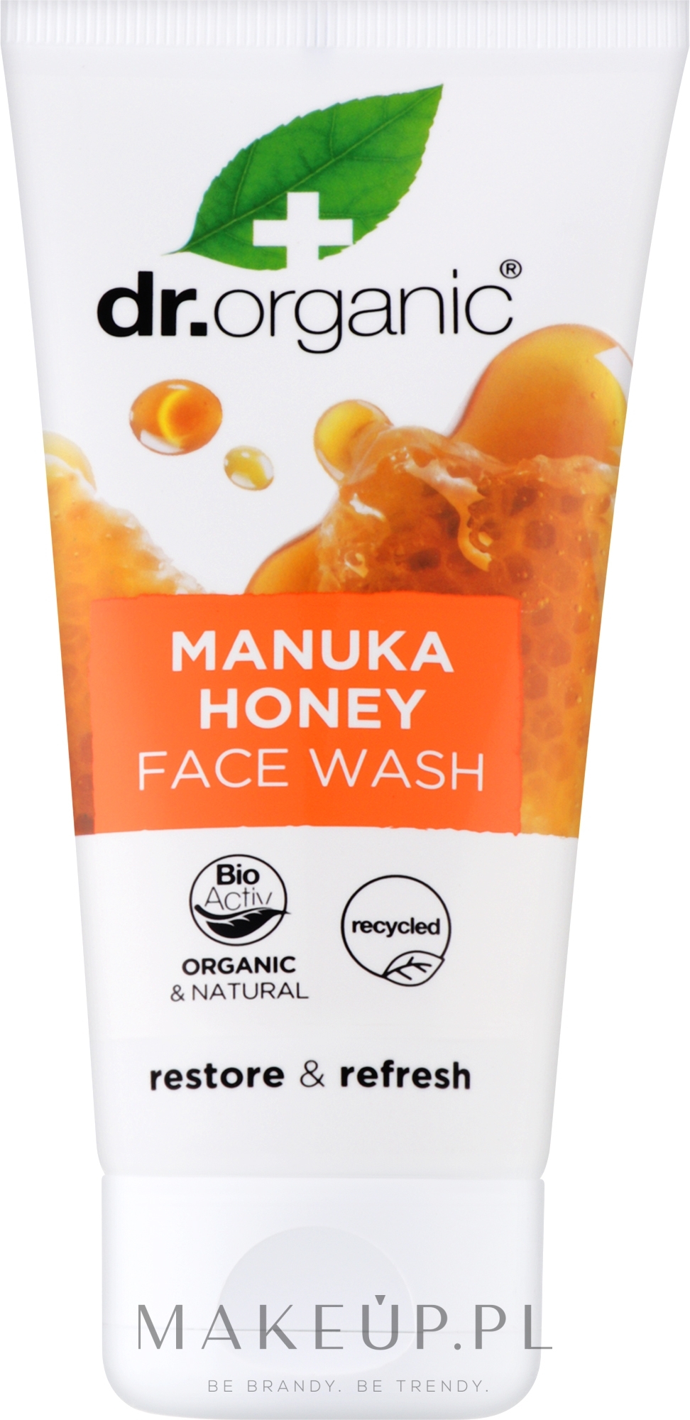 Żel do mycia twarzy z miodem Manuka - Dr. Organic Gentle Manuka Honey Face Wash — Zdjęcie 150 ml