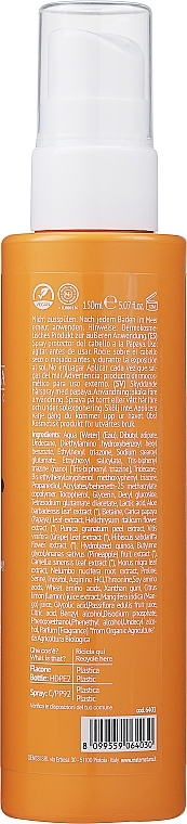 Ochronny spray do włosów z papają - MaterNatura Hair Protection Spray With Papaya — Zdjęcie N2