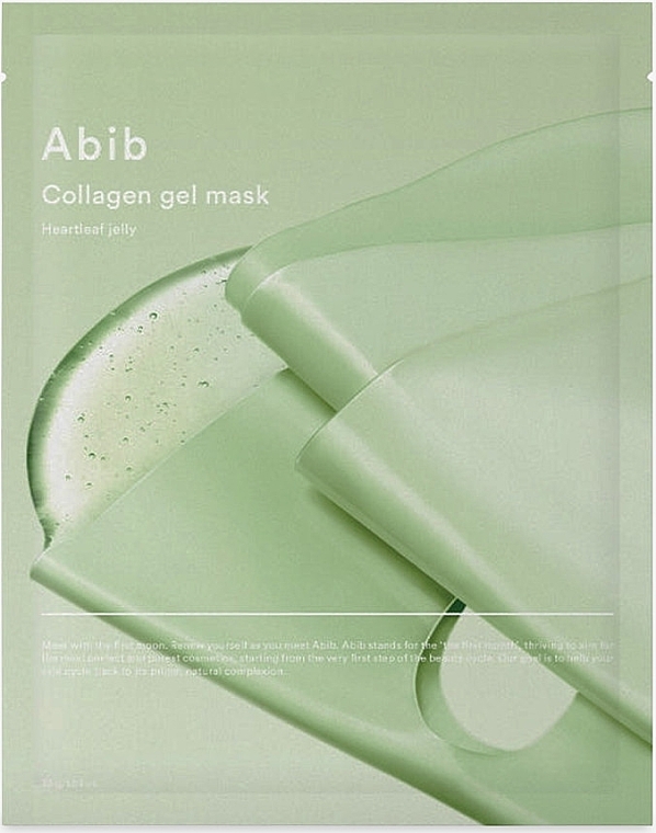 Maska żelowa z kolagenem i ekstraktem z hauttuynia - Abib Collagen Gel Mask Heartleaf Jelly — Zdjęcie N1