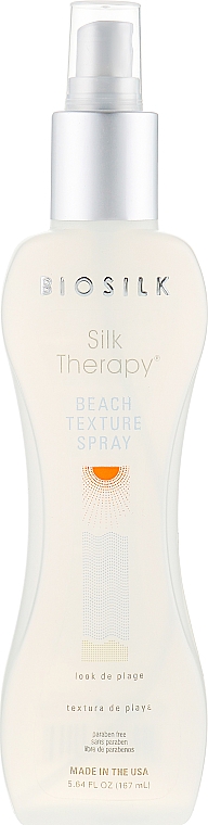 Spray do włosów Jedwabna terapia - BioSilk Silk Therapy Beach Texture Spray