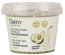Wosk do depilacji Awokado - Daen Depilatory Wax in Pearls Avocado — Zdjęcie N1