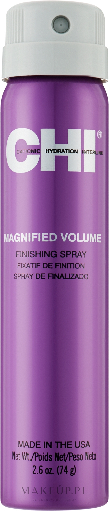 Lakier zwiększający objętość włosów - CHI Magnified Volume Finishing Spray — Zdjęcie 74 g