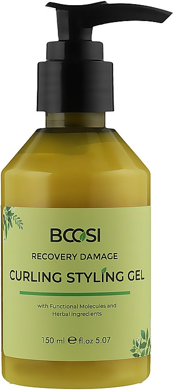 Żel do układania i utrwalania fryzur - Kleral System Bcosi Recovery Danage Curling Styling Gel — Zdjęcie N1