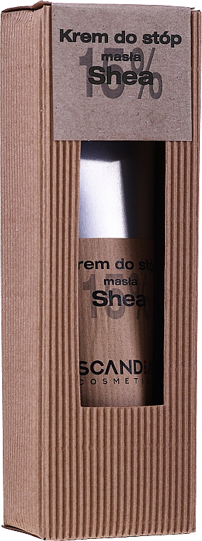 Krem do stóp z masłem shea - Scandia Cosmetics Foot Cream 15% Shea Butter — Zdjęcie N2