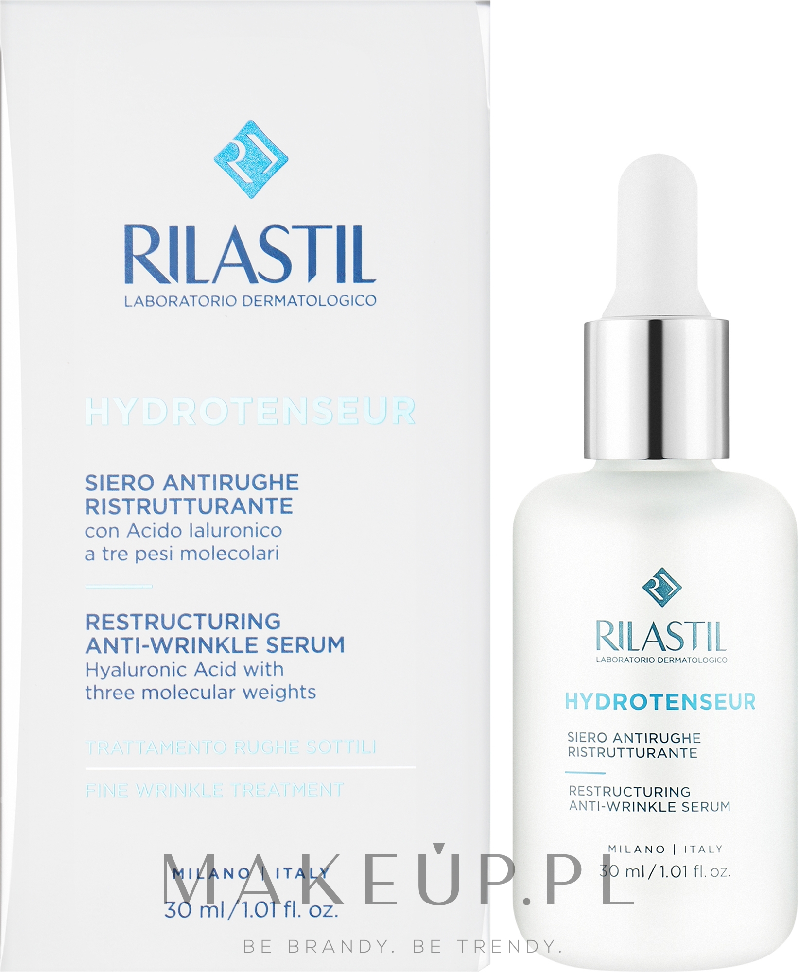 Serum do twarzy - Rilastil Hydrotenseur Restructuring Anti-wrinkle Serum — Zdjęcie 30 ml