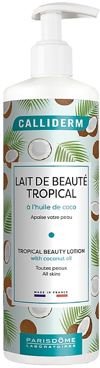 Balsam do ciała z olejkiem kokosowym - Calliderm Tropical Beauty Lotion With Cococnut Oil  — Zdjęcie N1