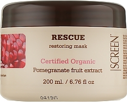 Regenerująca maska ​​do włosów z granatem - Screen Rescue Restoring Mask — Zdjęcie N3