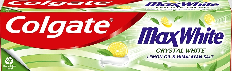 Pasta do zębów Sól i cytryna - Colgate Max White Himalayan Salt & Lemon — Zdjęcie N1