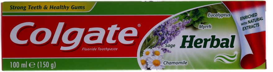 Ziołowa pasta do zębów - Colgate Toothpaste — Zdjęcie N2