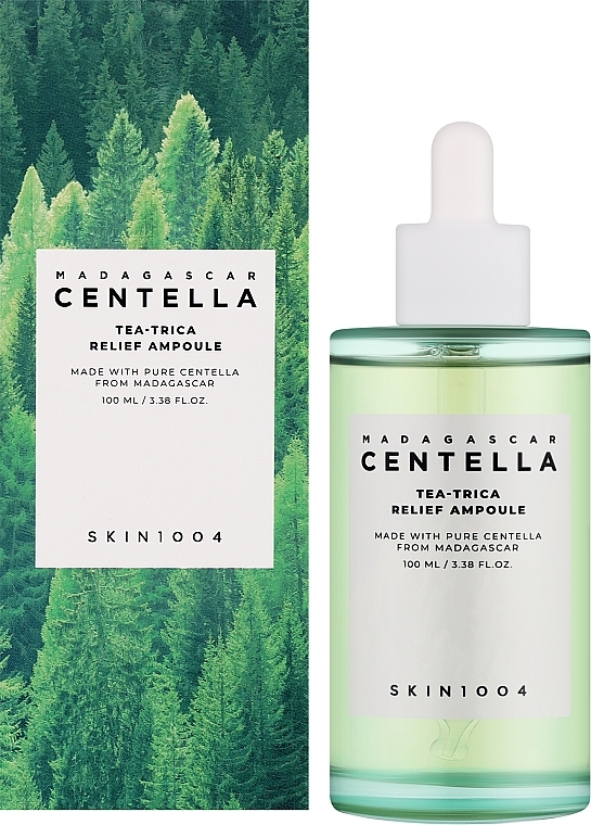 Serum przeciwtrądzikowe z centellą i drzewem herbacianym - SKIN1004 Madagascar Centella Tea-Trica Relief Ampoule — Zdjęcie N2