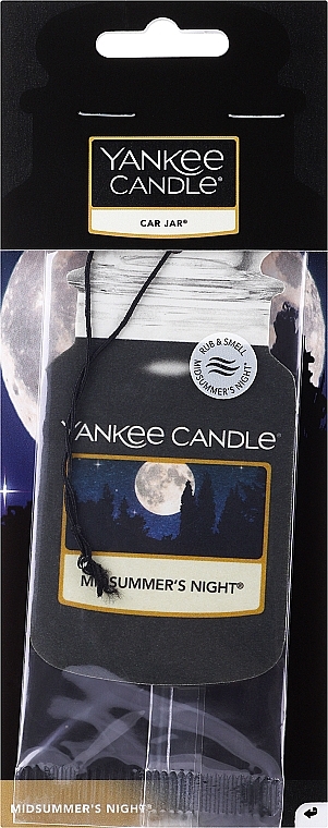 Zapach do samochodu - Yankee Candle Single Car Jar Midsummers Night — Zdjęcie N1