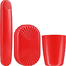 Kup Zestaw toaletowy, 42058, czerwony - Top Choice Set (accessory/3pcs)