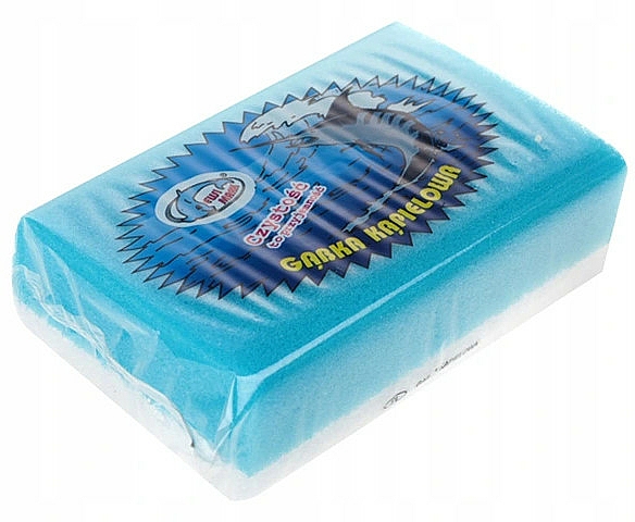Gąbka kąpielowa, prostokątna, niebieska - Ewimark — Zdjęcie N2