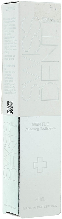 PRZECENA! Wybielająca pasta do zębów wrażliwych - SWISSDENT Gentle Whitening Toothpaste * — Zdjęcie N4