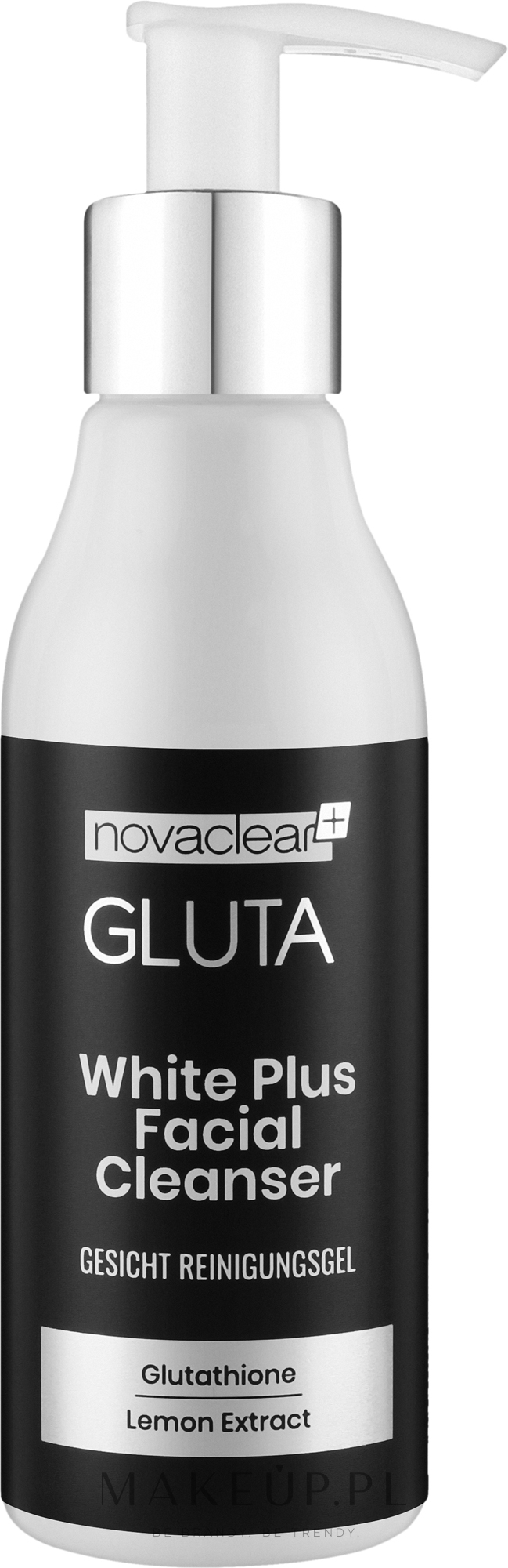 Oczyszczający żel do mycia twarzy - Novaclear Gluta White Plus Facial Cleanser — Zdjęcie 150 ml