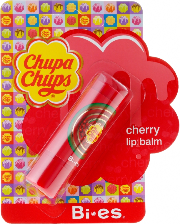 Balsam do ust - Bi-es Chupa Chups Cherry — Zdjęcie N1