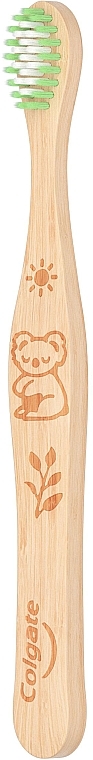Bambusowa szczoteczka do zębów dla dzieci powyżej 6 lat 1 szt. - Colgate Bamboo Kids  — Zdjęcie N3