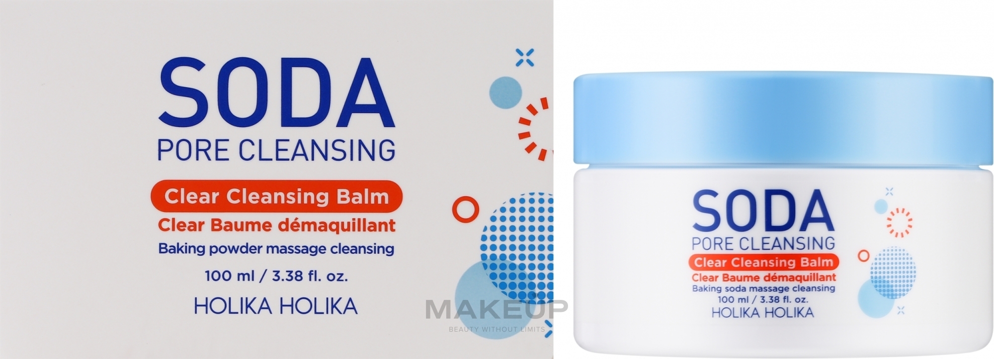 Balsam do demakijażu - Holika Holika Soda Pore Cleansing Clear Cleansing Balm — Zdjęcie 100 ml