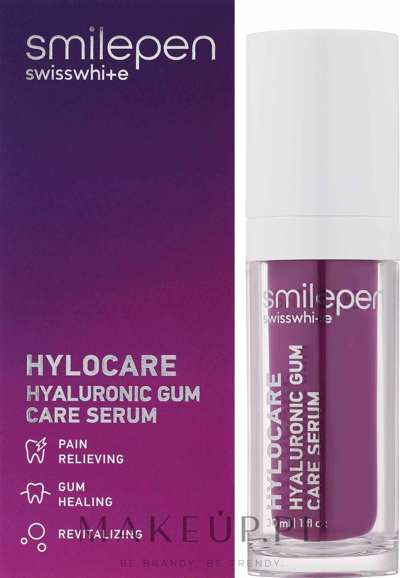 Serum do pielęgnacji dziąseł - SwissWhite Smilepen Hylocare Hyaluronic Gum Care Serum — Zdjęcie 30 ml