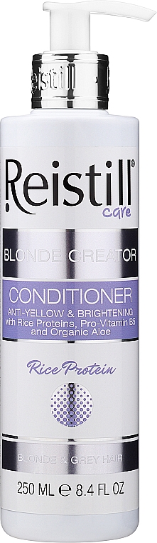 Odżywka przeciw żółknięciu do włosów farbowanych i blond - Reistill Blonde Creator Conditioner — Zdjęcie N1