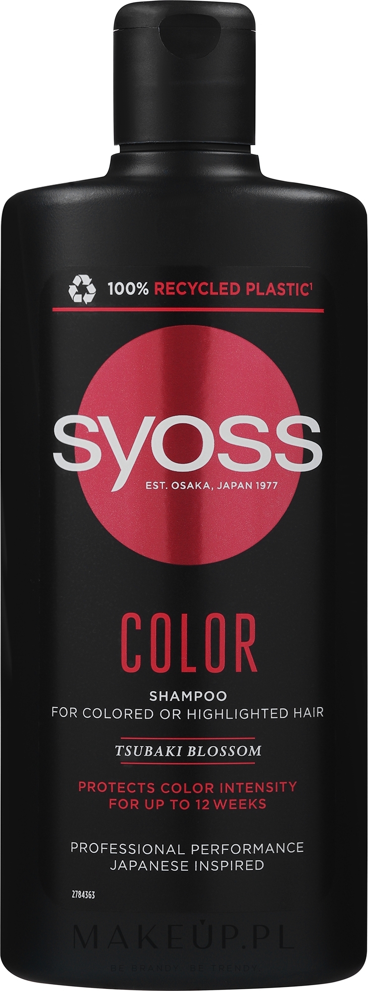 Szampon do włosów farbowanych i rozjaśnianych - Syoss Color Tsubaki Blossom Shampoo — Zdjęcie 440 ml