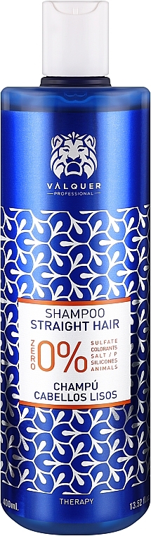 Wygładzający szampon do włosów - Valquer Shampoo Straight Hair — Zdjęcie N1
