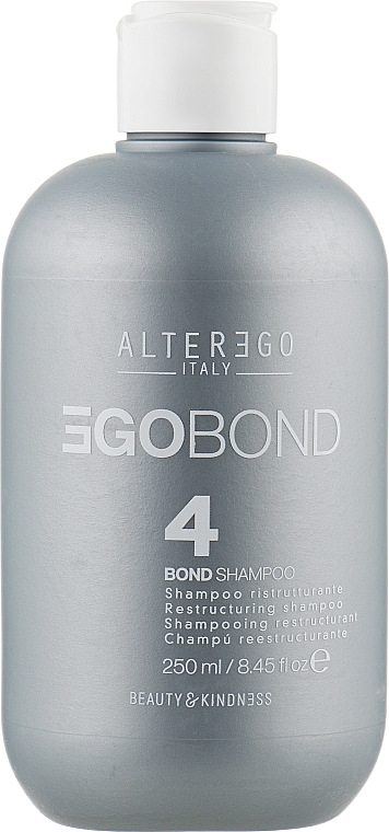 Szampon odbudowujący do odbudowy i odżywienia włosów - Alter Ego Egobond 4 Bond Shampoo — Zdjęcie N1