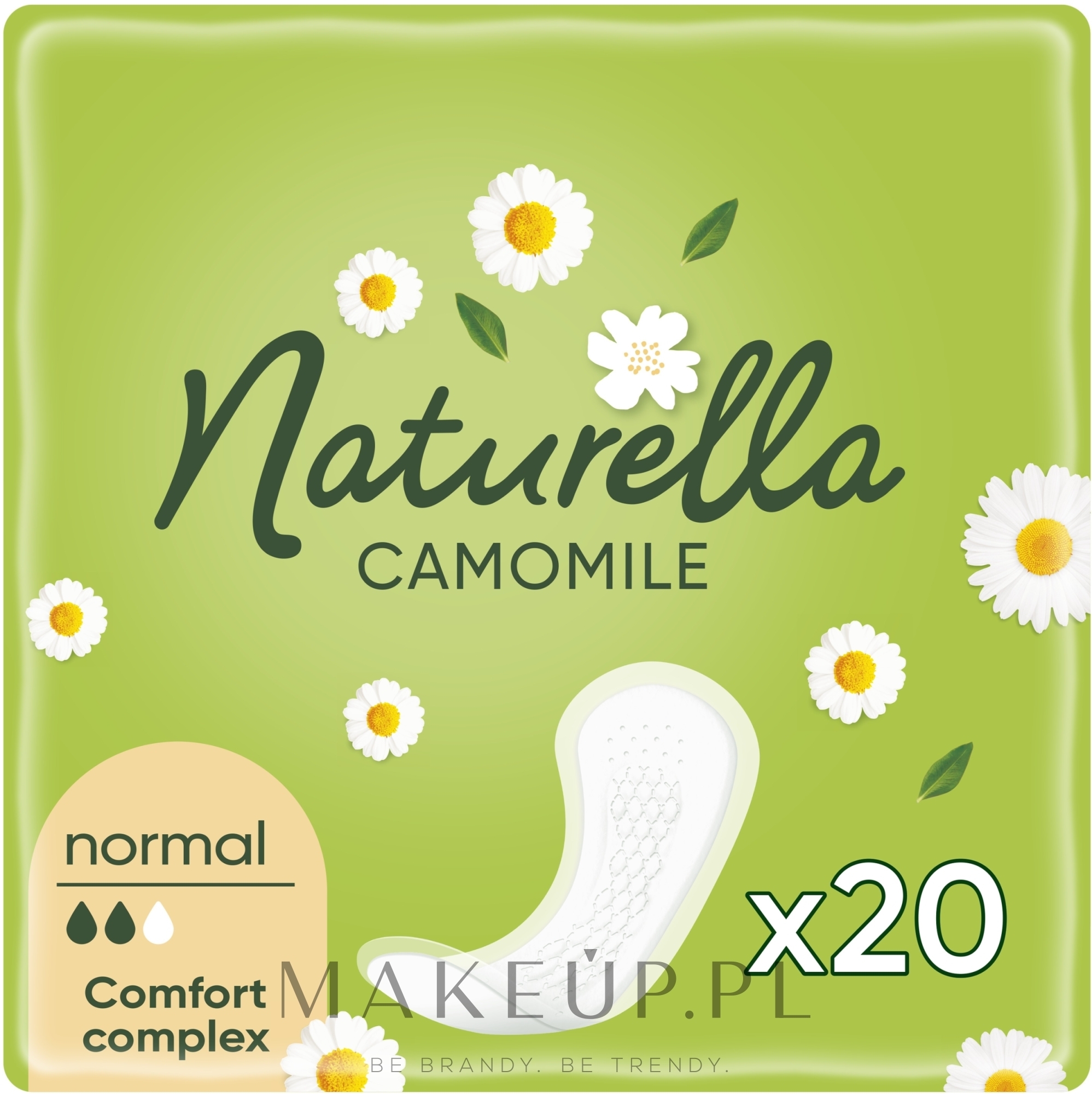 Wkładki higieniczne - Naturella Camomile Comfort Complex Normal — Zdjęcie 20 szt.