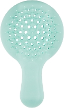 Kup Silikonowa szczotka do włosów, turkusowa - Janeke Mini Superbrush Hair Brush