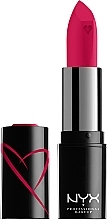 Kup PRZECENA! Satynowa szminka do ust - NYX Professional Makeup Shout Loud Satin Lipstick *