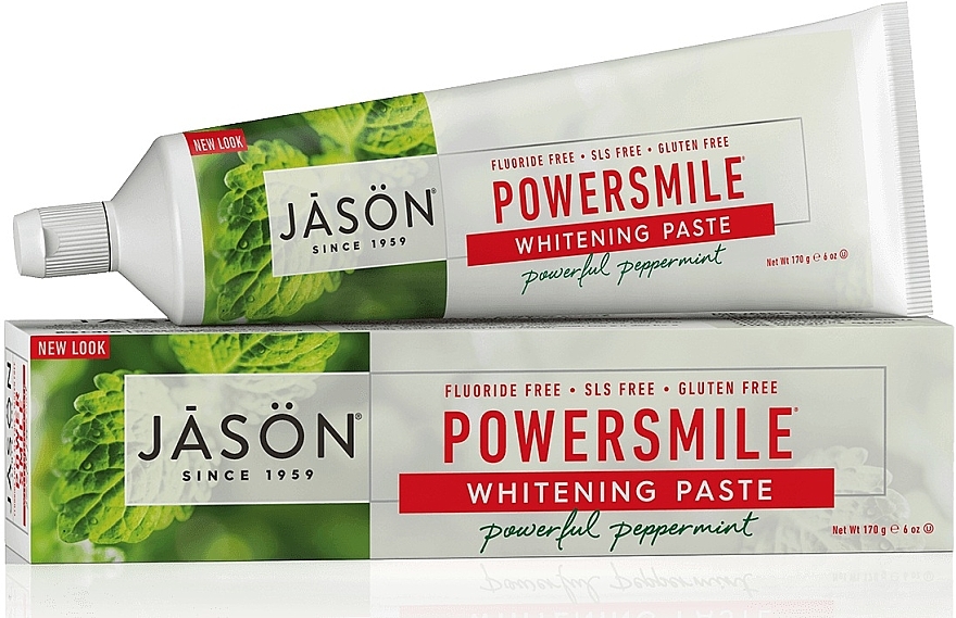 Wybielająca pasta do mycia zębów - Jason Natural Cosmetics Power Smile Whitening Paste — Zdjęcie N1