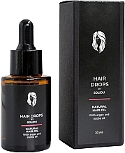 Kup Olejek do włosów - Solidu Hair Drops Natural Hair Oil With Argan And Jojoba Oil