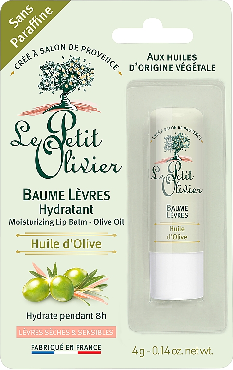 Ultranawilżający balsam do ust - Le Petit Olivier Body care range with olive oil