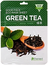 Kup Maseczka do twarzy z wyciągiem z zielonej herbaty - Amicell Pascucci Good Face Eco Mask Sheet Green Tea