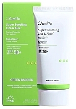 Kup Kojący krem ​​przeciwsłoneczny z aloesem - Jumiso Super Soothing Cica & Aloe Sunscreen SPF50+