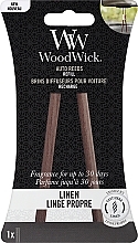Kup Pałeczki zapachowe do samochodu (uzupełnienie) - Woodwick Linen Auto Reeds Refill