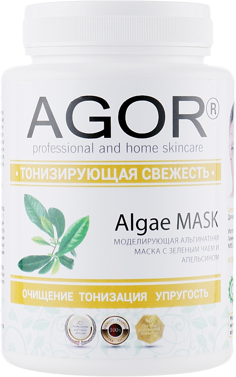 Maska alginianowa Tonik świeżość - Agor Algae Mask