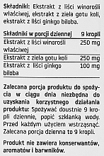 Suplement diety w kroplach Krążenie żylne - Pharmovit Clean label Venous Circulation — Zdjęcie N3