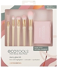 Zestaw pędzli do makijażu, 6szt - EcoTools Starry Glow Kit Limited Edition — Zdjęcie N1