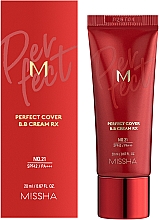 Kryjący krem BB do twarzy - Missha M Perfect Cover BB Cream RX SPF42/PA+++ — Zdjęcie N2