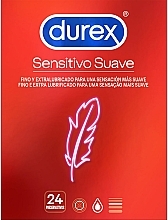 Prezerwatywy, 24 szt - Durex Sensitive Soft Condoms — Zdjęcie N1